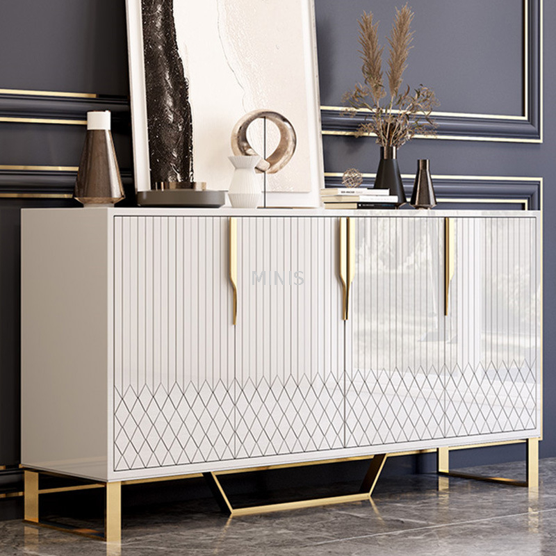 Credenza moderna con contenitori per sala da pranzo/soggiorno