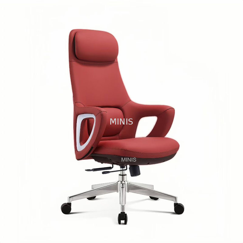 Manager esecutivo ergonomico in vera pelle Buona sedia da ufficio
