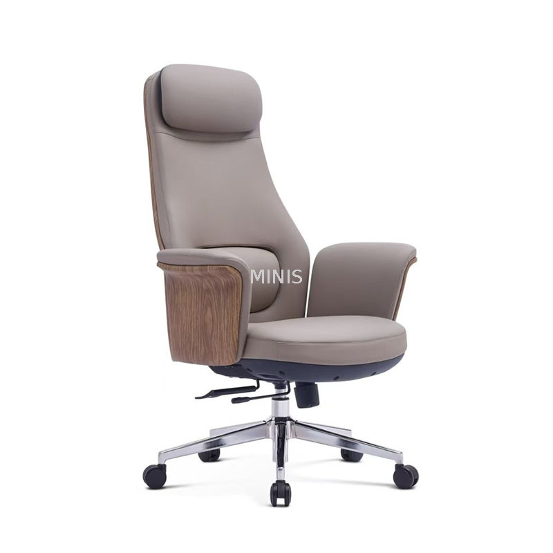 Manager esecutivo ergonomico in vera pelle Buona sedia da ufficio