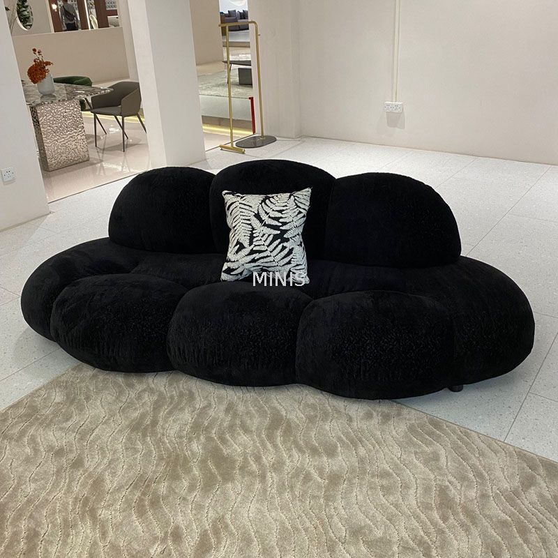 SOFA FROUBILI Creativo di divano in tessuto in velluto a forma di nuvola