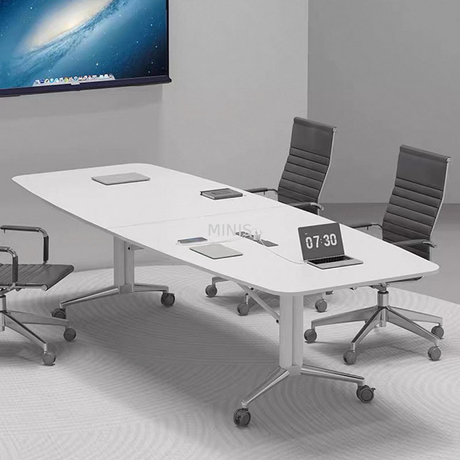 TABELLO DI CONFERENZA PILEDEBILE METTIVO DELL'UFFICIO con foro del cavo