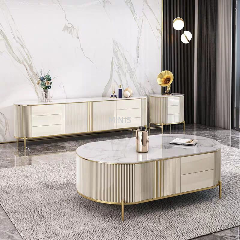 Credenza moderna per soggiorno/sala da pranzo beige