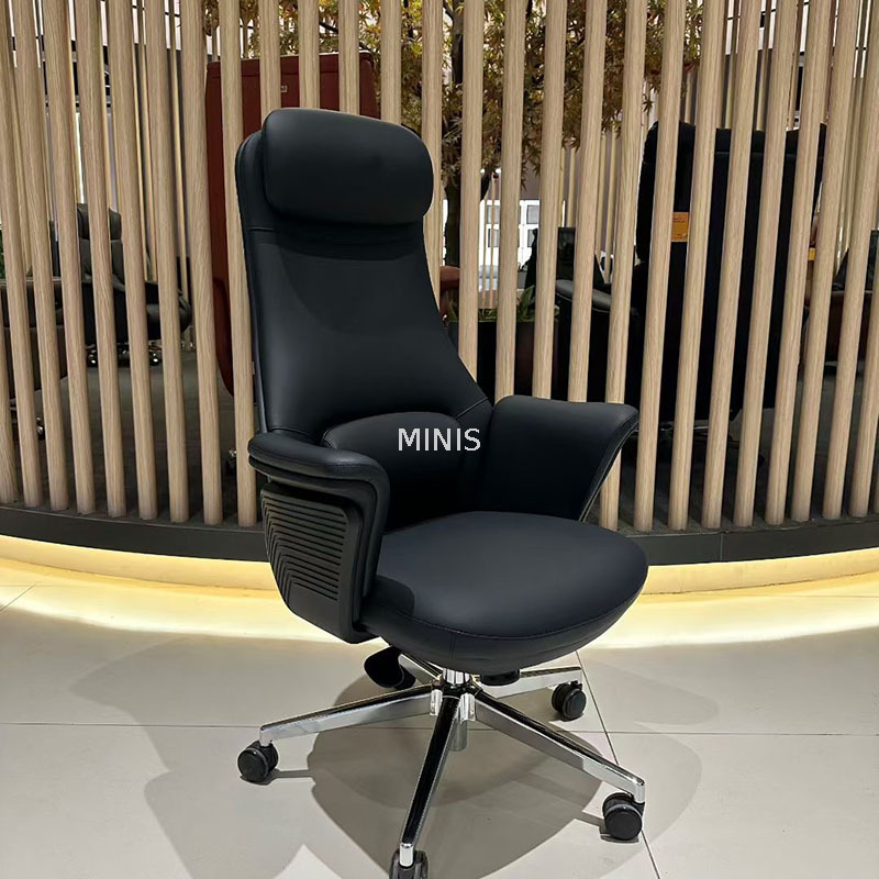 Manager esecutivo ergonomico in vera pelle Buona sedia da ufficio