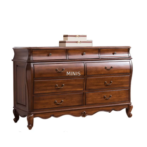 Credenza in legno con contenitore come buffet per soggiorno/sala da pranzo