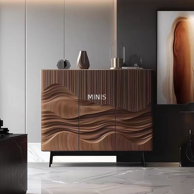 Sideboard in legno utilizzata come armadio per la sala da pranzo/sala da pranzo