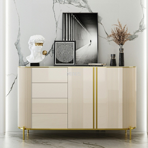 Credenza moderna per soggiorno/sala da pranzo beige